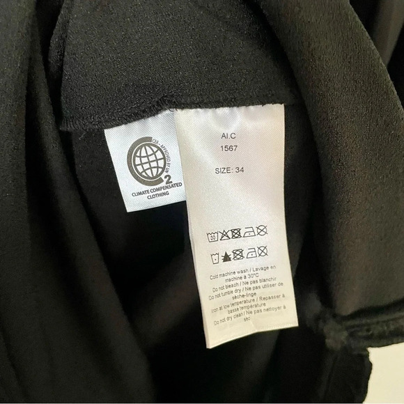 GANNI Clark Long Sleeve Dress in Black NWT - Picture 9 of 11